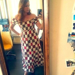 Cottagecore Fred Engelman Vintage Prairie Dress